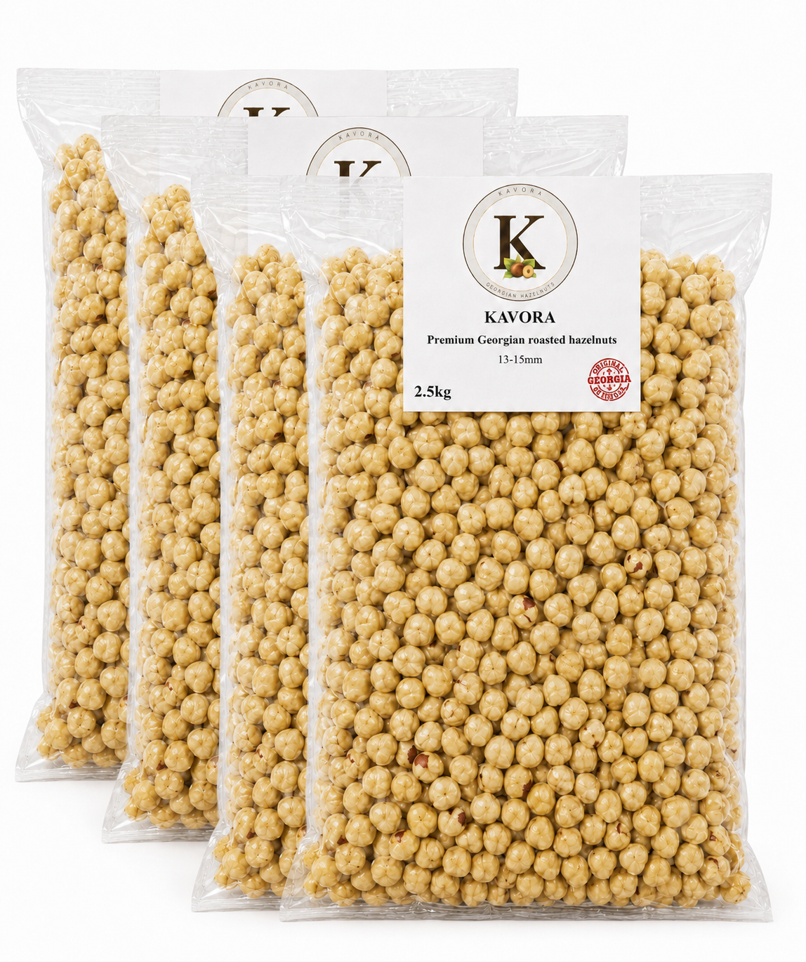 Noisettes entières Premium blanchies 13-15mm / 10kg