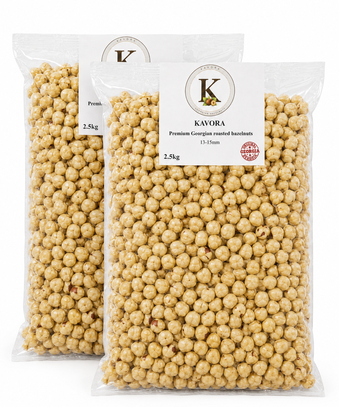 Noisettes entières Premium blanchies 13-15mm / 5kg