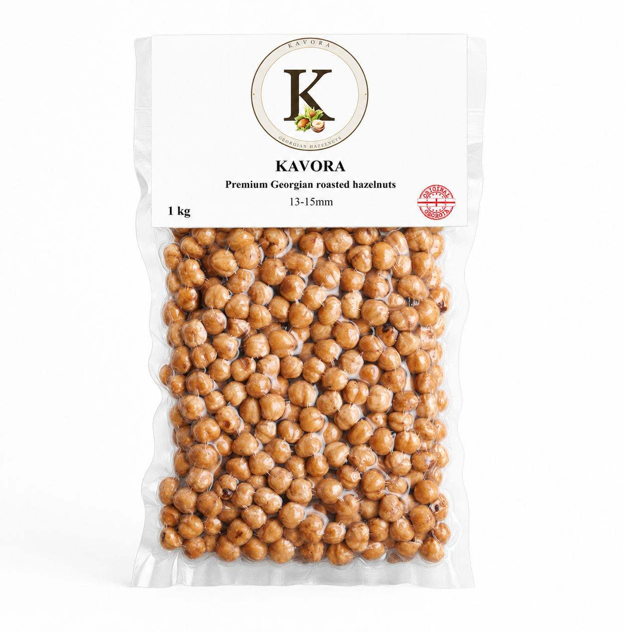Noisettes entières Premium blanchies 13-15mm / 1kg