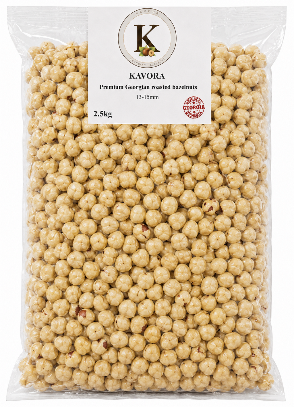 Noisettes entières Premium blanchies 13-15mm / 2.5kg
